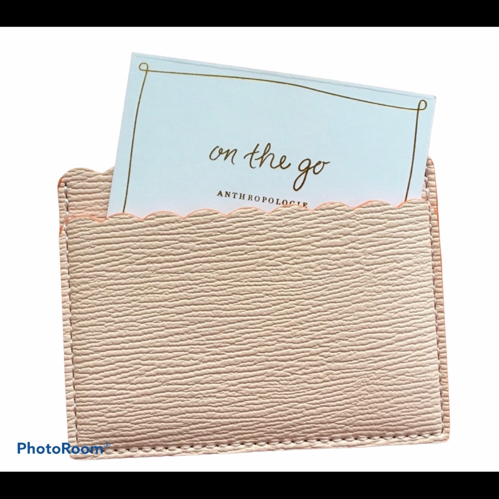 Pretty in pink small anthro wallet